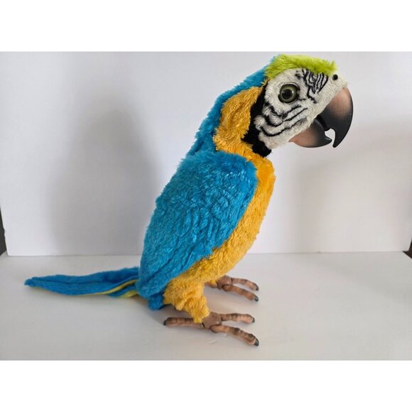 Furreal Friends Squawkers Macaw Parrot Interactive Bird - Picture 1 of 7